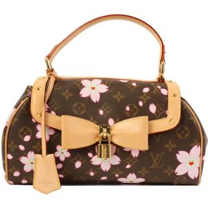 LOUIS VUITTON 2003 Made Takashi Murakami Collaboration Monogram Cherry Blossom Sac Retro Pm Brown/Pink