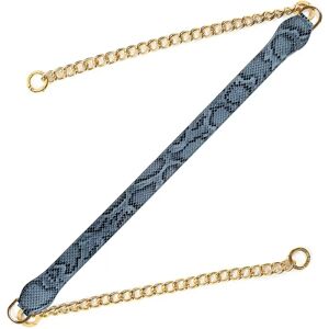 Sarah Haran Accessories Sarah Haran Gemini Strap - Textured - Gold / Blue Python Blue Fairy - Female