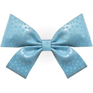 Sarah Haran Accessories Sarah Haran Deco Bow - Textured - Silver / Blue Star - Female