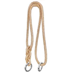 Sarah Haran Accessories Sarah Haran Kings Knot Strap - Silver / Nude Sparkle - Female