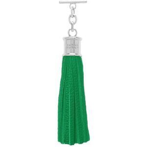 Sarah Haran Accessories Sarah Haran Capsule Tassel - Pop of Colour - Silver / Emerald - Female