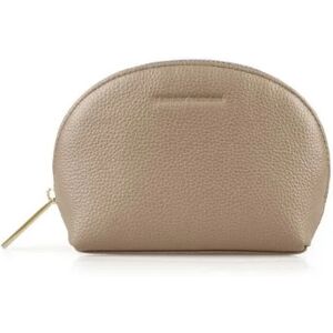 Sarah Haran Accessories Sarah Haran Peony Cosmetics Pouch Case - Gold / Latte Cream - Gold / Latte - Female