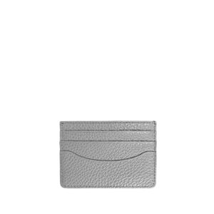 Sarah Haran Accessories Sarah Haran Unisex Leather Card Holder - Grey - Grey - Female