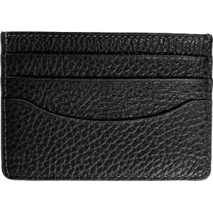 Sarah Haran Accessories Sarah Haran Unisex Leather Card Holder - Black - Black - Female