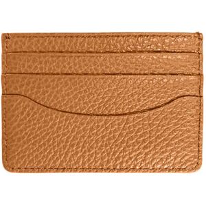 Sarah Haran Accessories Sarah Haran Unisex Leather Card Holder - Tan - Tan - Female