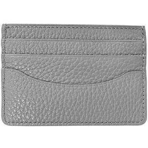 Sarah Haran Accessories Sarah Haran Unisex Leather Card Holder - Grey - Grey - Female