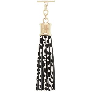 Sarah Haran Accessories Sarah Haran Leather Handbag Tassel- Animal Print- Gold/ Dalmatian Spot - Gold / Dalmatian Spot - Female