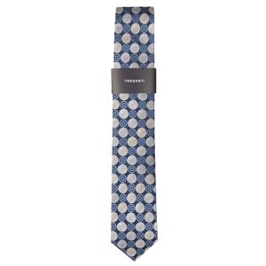 Tresanti BRENN Circles Woven Silk Tie