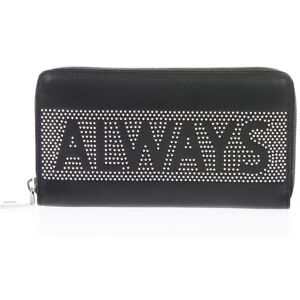 Valentino GARAVANI leather wallet with studs and zip closure size Unica - Female