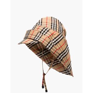 Burberry Oversized Rain Hat with Iconic Checkered Pattern size S/M - Male