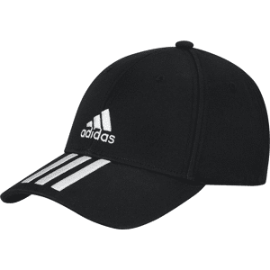 adidas Baseball 3-Stripes Twill Cap Colour: Black, Size: Youth