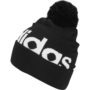 adidas Pompom Beanie Colour: Black, Size: Adult