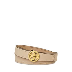 Tory Burch Miller Belt  - Cream/Gold - Size: Small