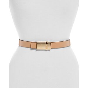 Ferragamo Women's Reversible Leather Belt  - Light Camel - Size: 85 cm / 33 in