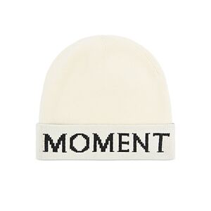 Perfect Moment Logo Wool Beanie  - White