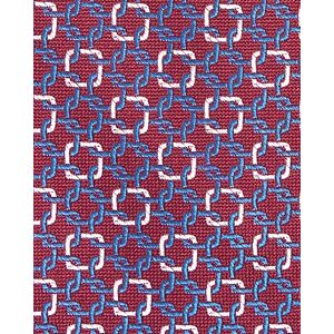 The Men's Store at Bloomingdale's Woven Link Classic Tie 100% Exclusive  - Navy/burgundy - Size: One Sizemale