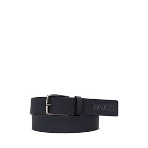 Boss Men's Tobi Leather Belt  - Dark Blue - Size: 42male
