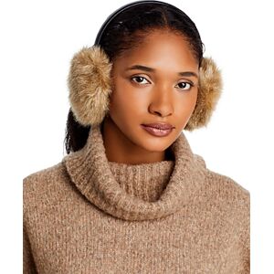 Apparis Esme Tinsel Faux Fur Earmuffs  - Fawn