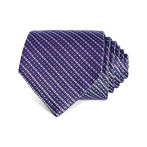 The Men's Store at Bloomingdale's Woven Geo Classic Tie 100% Exclusive  - Purple - Size: One Sizemale