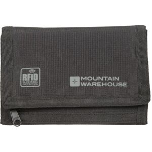 Mountain Warehouse RFID Security Wallet - Black - Black - Size: ONE