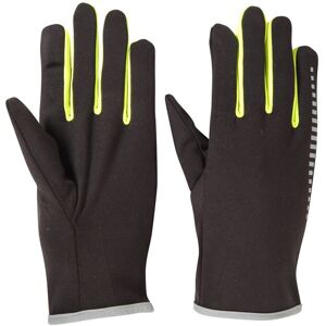 Mountain Warehouse Mens Running Gloves - Black - Black - Size: XL