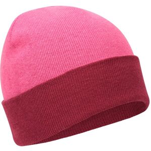 Mountain Warehouse Augusta Kids Recycled Reversible Beanie - Pink - Pink - Size: ONE