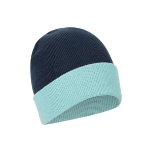 Mountain Warehouse Augusta Kids Recycled Reversible Beanie - Navy - Navy - Size: ONE