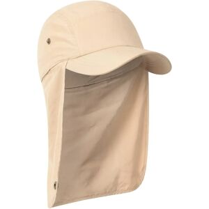 Mountain Warehouse Outback Womens Coverage Cap - Beige - Beige - Size: ONE