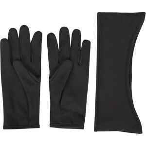 Mountain Warehouse Rush Headband & Gloves Set - Black - Black - Size: M-L