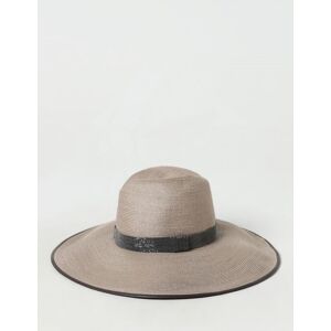 Hat BRUNELLO CUCINELLI Woman colour Beige - Size: M - female