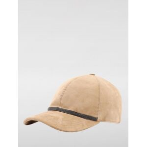 Hat BRUNELLO CUCINELLI Woman color Brown - Size: S - female