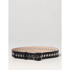 Eyelet Alexander McQueen leather belt - Size: 85 - female