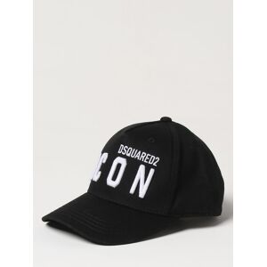 Hat DSQUARED2 JUNIOR Kids color Black - Size: 3 - unisex