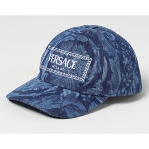 Hat VERSACE Woman color Blue - Size: 57 - female