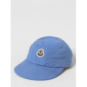 Hat MONCLER Kids color Gnawed Blue - Size: XS - unisex