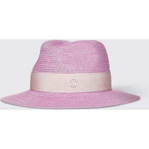 Hat MAISON MICHEL Woman color Pink - Size: M - female