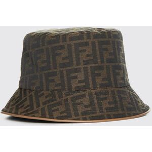 Hat FENDI Woman color Tobacco - Size: L - female