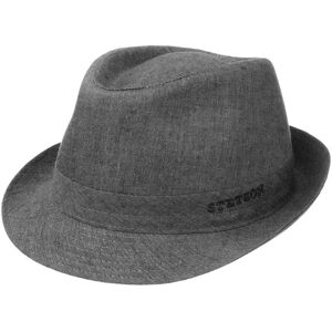 Geneva Linen Trilby by Stetson - grey - Unisex - Size: 54 cm