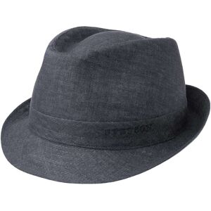 Geneva Linen Trilby by Stetson - denim - Unisex - Size: 55 cm