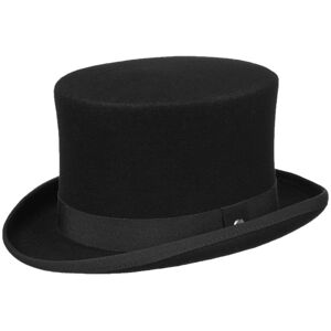 Wool Felt Top Hat by Lierys - black - Female - Size: 62 cm