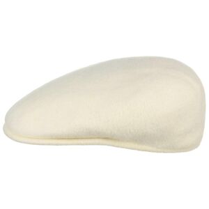 504 Flat Cap by Kangol - cream white - Unisex - Size: XXL (62-63 cm)
