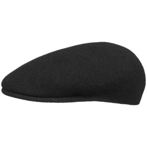 504 Flat Cap by Kangol - black - Unisex - Size: S (54-55 cm)