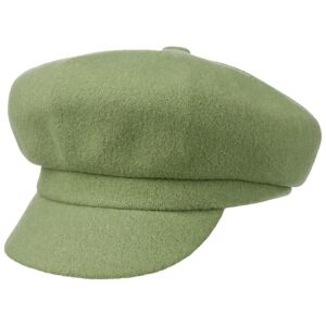 Wool Spitfire Newsboy Cap by Kangol - light olive - Herren - Size: L (58-59 cm)