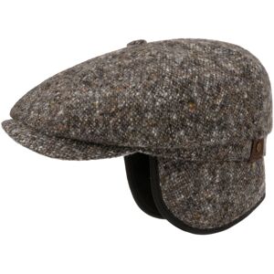 Hatteras Donegal Earflaps Cap by Stetson - grey - Size: 57 cm