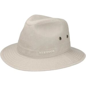 Organic Cotton Traveller Hat by Stetson - oatmeal - Unisex - Size: XL (60-61 cm)