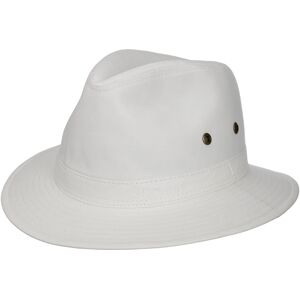 Organic Cotton Traveller Hat by Stetson - white - Unisex - Size: L (58-59 cm)