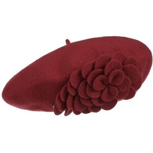 Agris Flower Wool Basque Beret by Lierys - bordeaux - Damen - Size: One Size