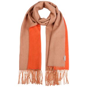 Recycled Wool Mix Doubleface Scarf by Fraas - orange - Damen - Size: One Size