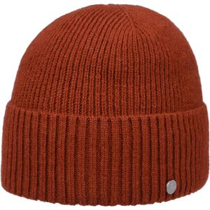 Baxter Wool Mix Beanie With Cuff by Lierys - rust - Female - Size: One Size