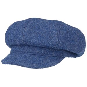 Hatshopping.co.uk Virgin Wool Newsboy Cap - denim - Damen - Size: One Size